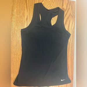 Nike Dri-Fit Black Womens Tank Top Medium